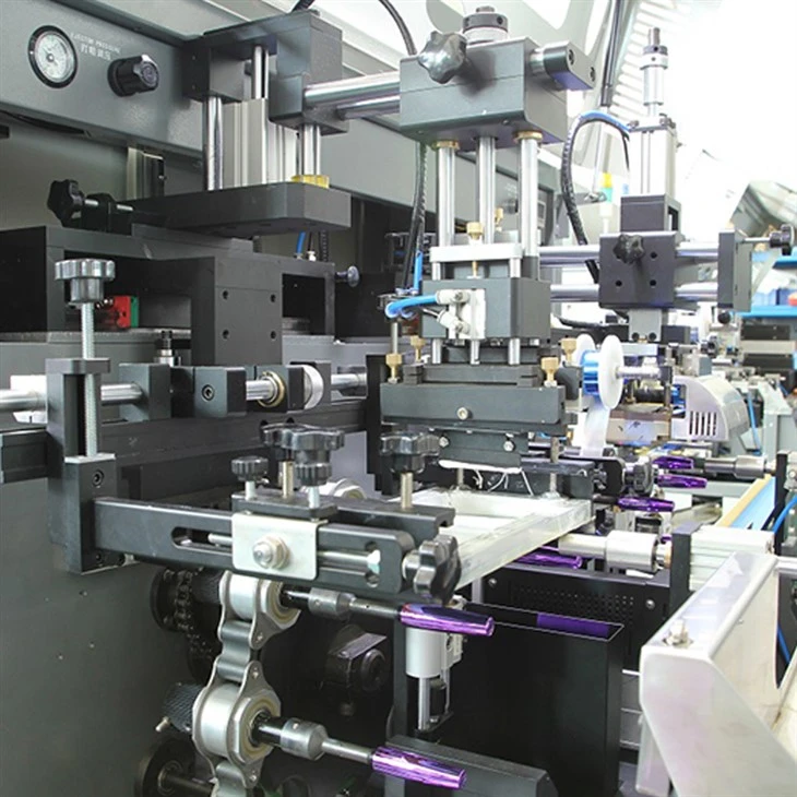 automatic chain type screen printer automatic chain type screen printer